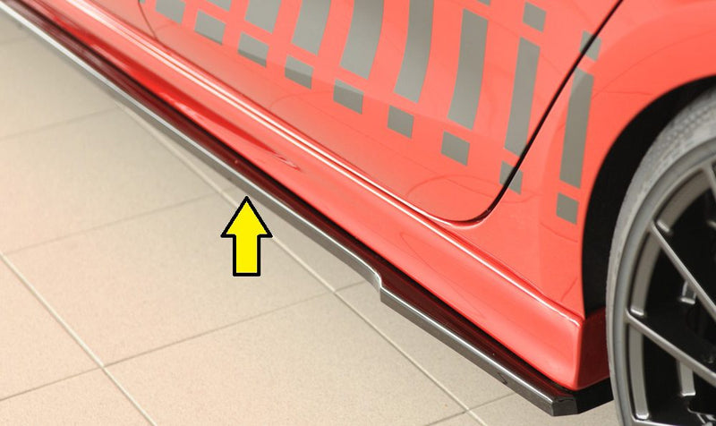 Extensión de talonera Rieger para Seat Leon KL