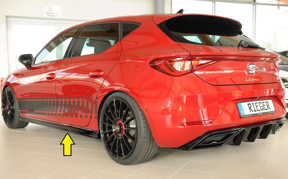 Talonera Rieger para Seat Leon KL