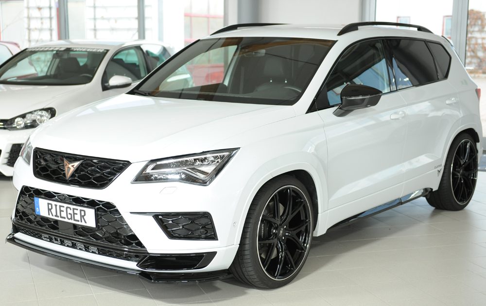 Splitter delantero Rieger para Cupra Ateca 5FP (antes del facelift)