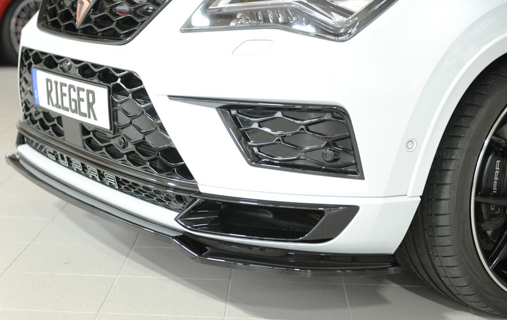Splitter delantero Rieger para Cupra Ateca 5FP (antes del facelift)