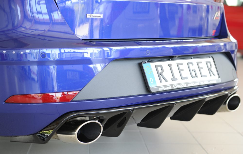 Difusor trasero Rieger para Seat Leon Cupra 5F (después del facelift) – ST familiar