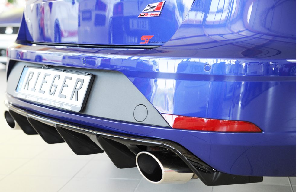Difusor trasero Rieger para Seat Leon Cupra 5F (después del facelift) – ST familiar