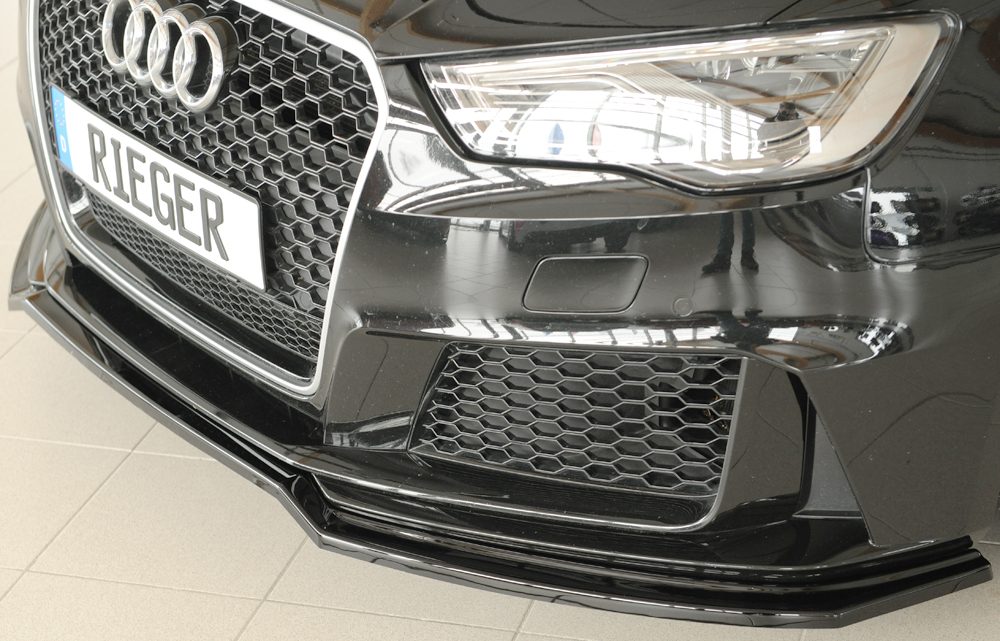 Splitter Rieger para Audi RS3 8V (antes del facelift)