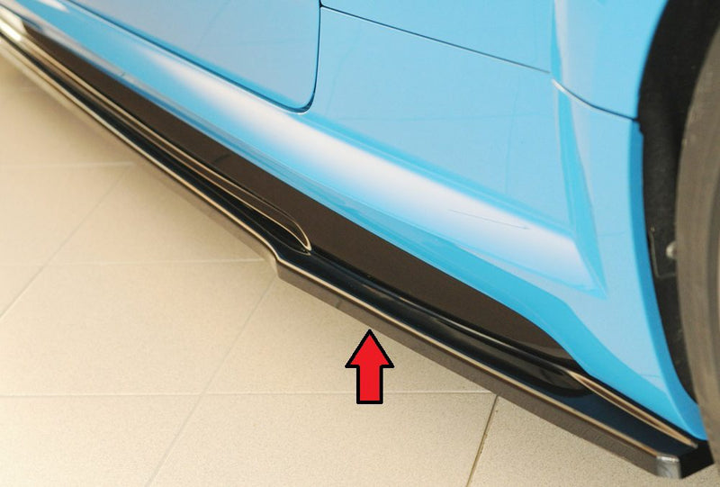 Extensión de talonera Rieger para Audi TT/TTS/TT RS FV (después del facelift) (ref. 00055186)