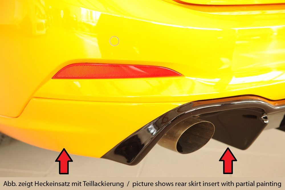 Difusor trasero Rieger para Ford Focus Mk4 ST – familiar – con enganche