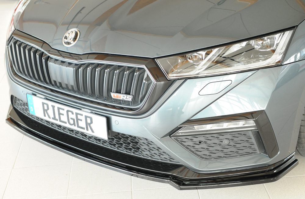 Splitter delantero Rieger para Skoda Octavia RS NX (antes del facelift)