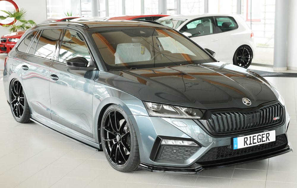 Extensión de talonera Rieger para Skoda Octavia NX
