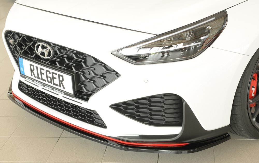 Splitter Rieger para Hyundai i30 N PDE (después del facelift)