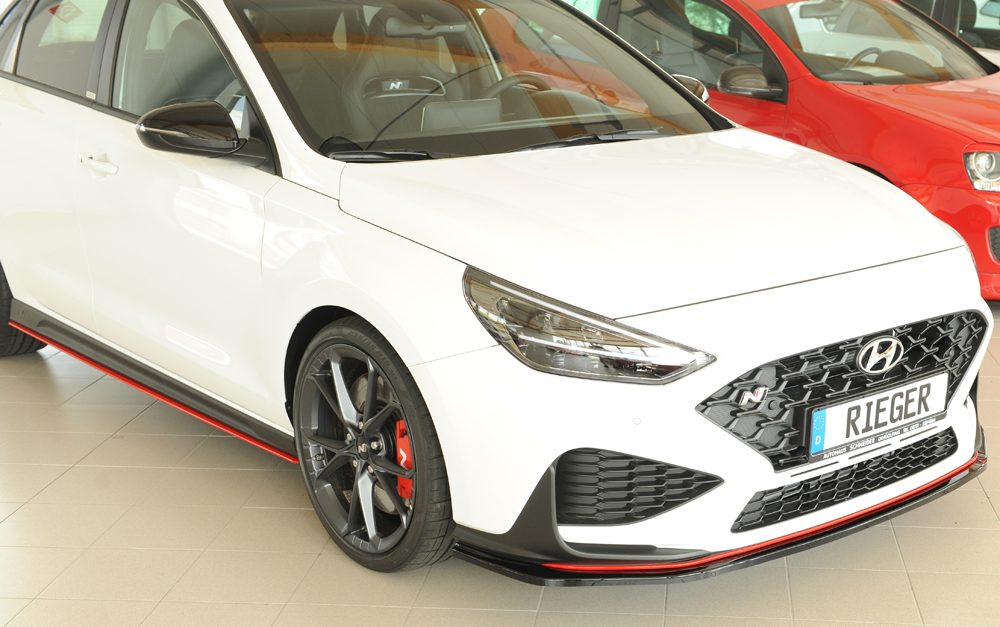 Splitter Rieger para Hyundai i30 N PDE (después del facelift)