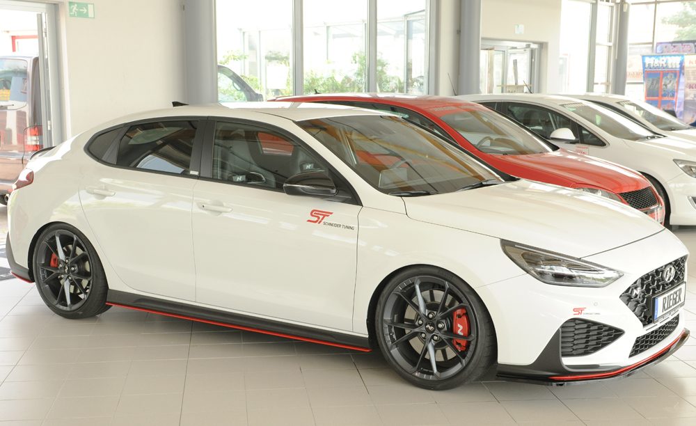 Splitter Rieger para Hyundai i30 N PDE (después del facelift)