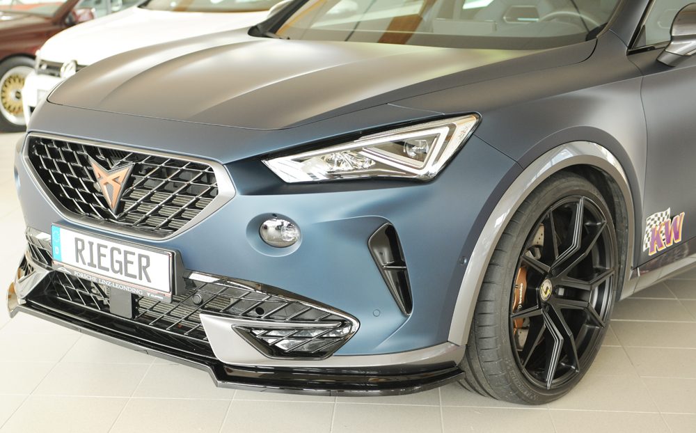 Splitter delantero Rieger para Cupra Formentor KM (antes del facelift)