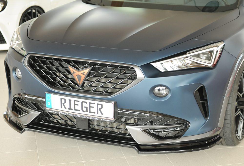 Splitter delantero Rieger para Cupra Formentor KM (antes del facelift)