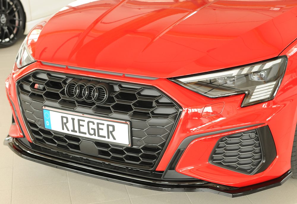Splitter Rieger para Audi A3/S3 8Y (antes del facelift)