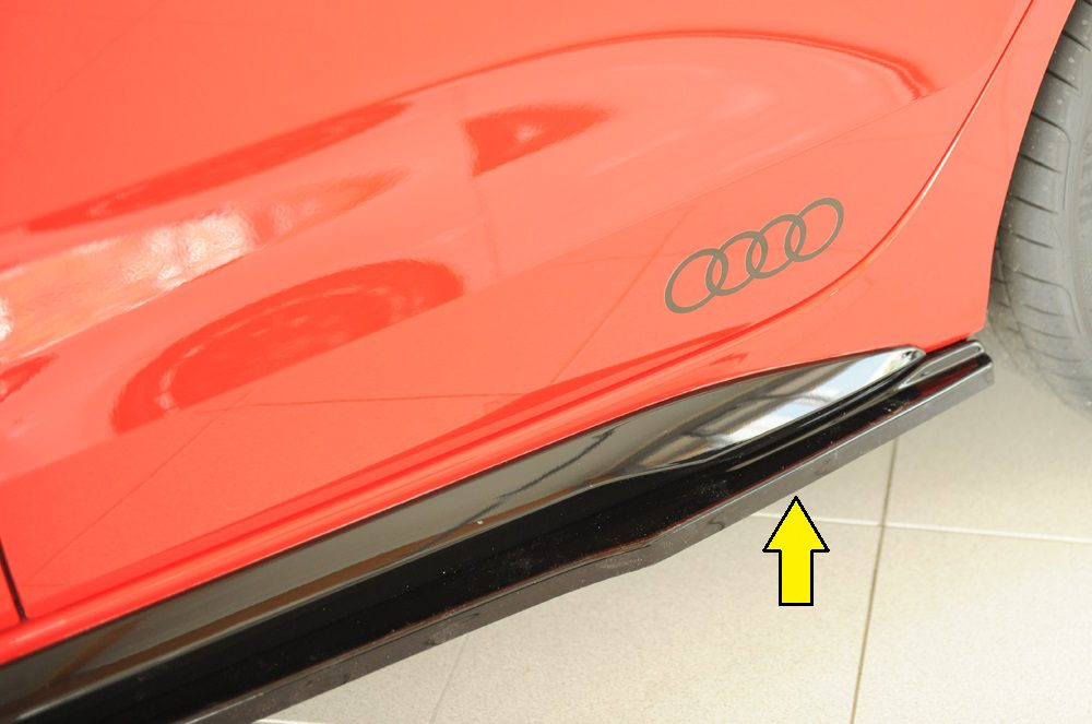Extensión de talonera Rieger para Audi A3/S3 8Y