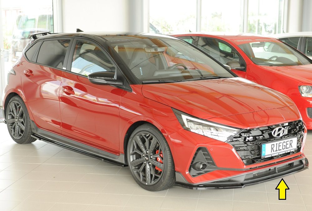 Splitter Rieger para Hyundai i20 N BC3