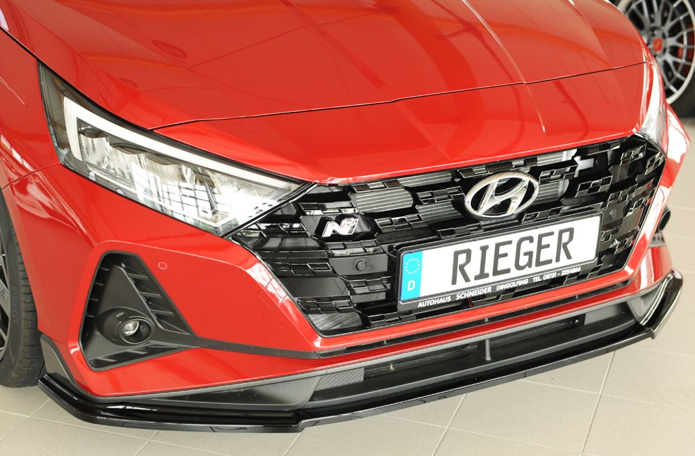 Splitter Rieger para Hyundai i20 N BC3