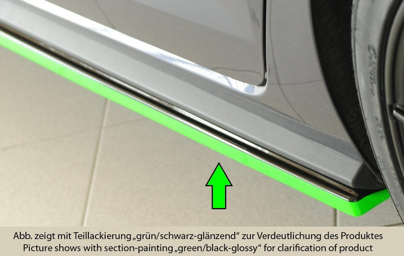 Extensión de talonera Rieger para Volkswagen Polo GTI/R-Line AW