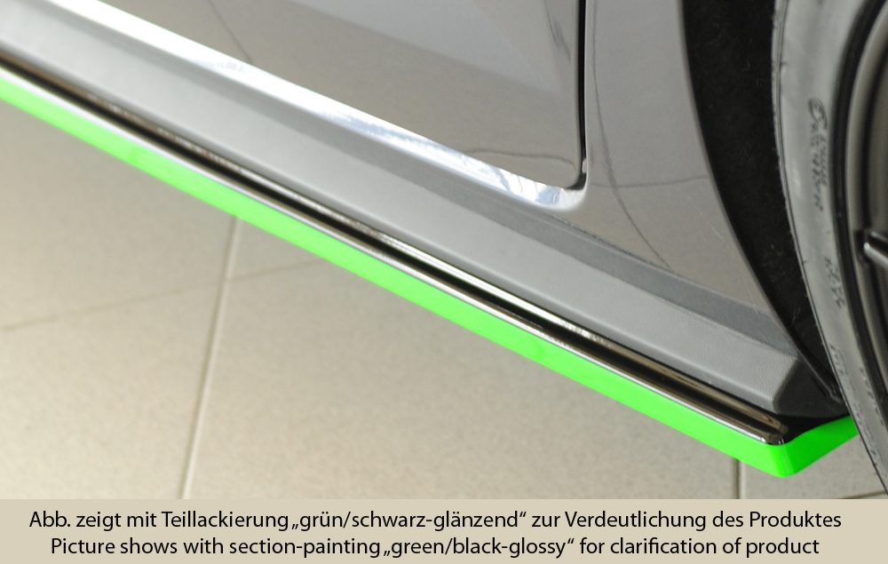 Extensión de talonera Rieger para Volkswagen Polo GTI/R-Line AW