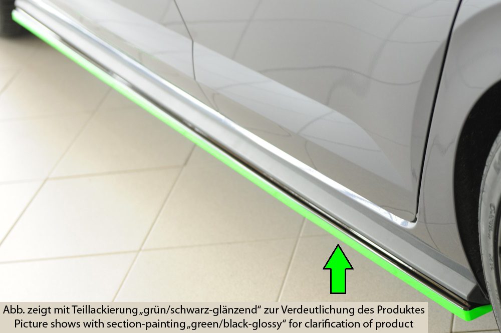 Extensión de talonera Rieger para Volkswagen Polo GTI/R-Line AW