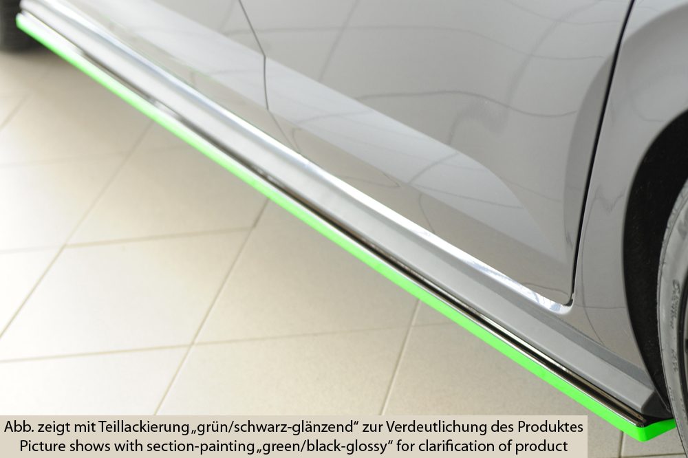 Extensión de talonera Rieger para Volkswagen Polo GTI/R-Line AW