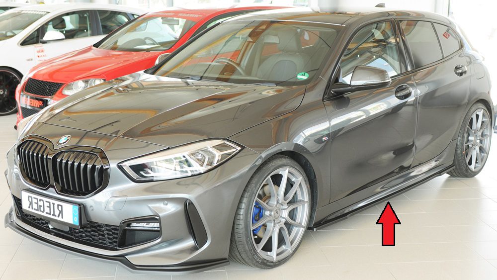 Extensión de talonera Rieger para BMW Serie 1 F40