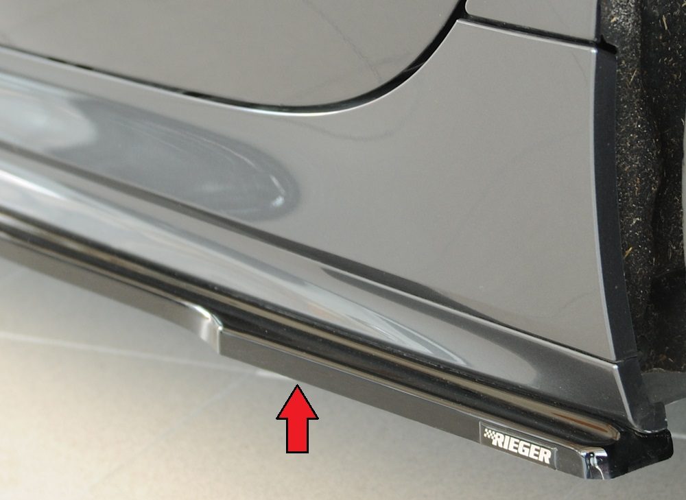 Extensión de talonera Rieger para BMW Serie 1 F40