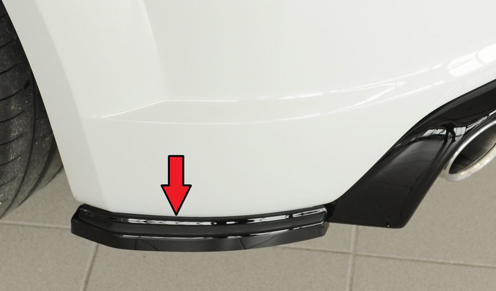 Splitter lateral trasero Rieger para Audi TT/TTS/TT RS FV