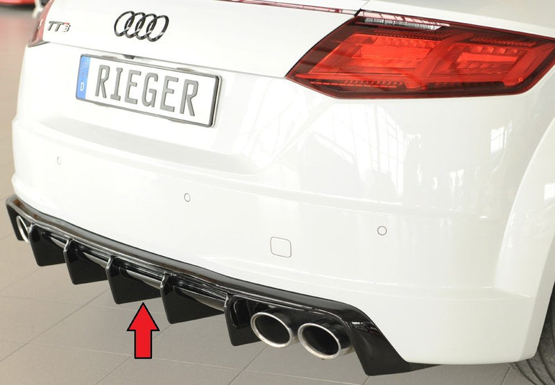 Difusor trasero Rieger para Audi TTS/TT FV