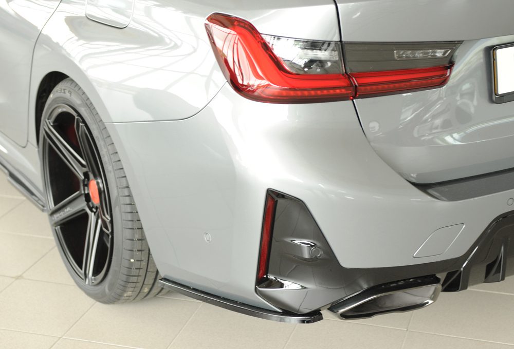 Splitter lateral trasero Rieger para BMW Serie 3 G20/G21 (después del facelift)