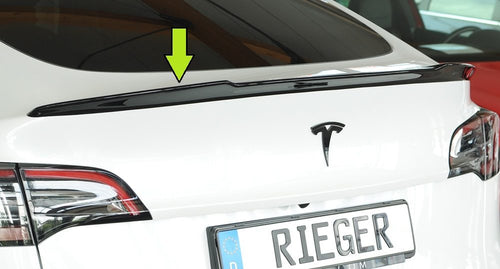 Alerón de portón Rieger para Tesla Model Y (antes del facelift)