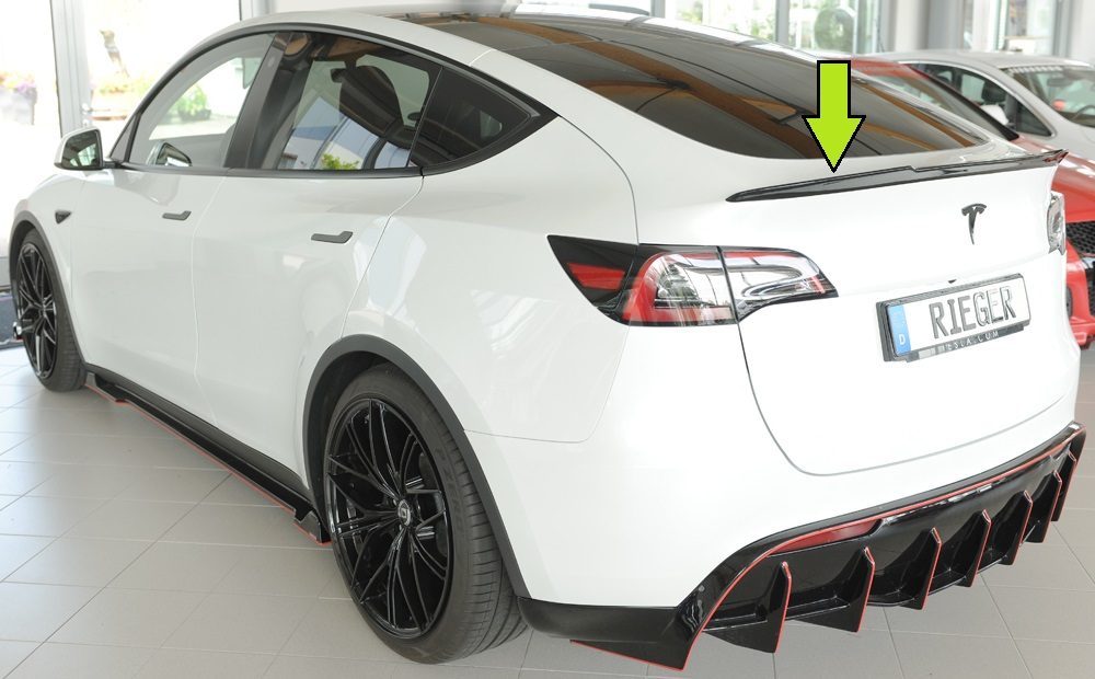 Alerón de portón Rieger para Tesla Model Y (antes del facelift)