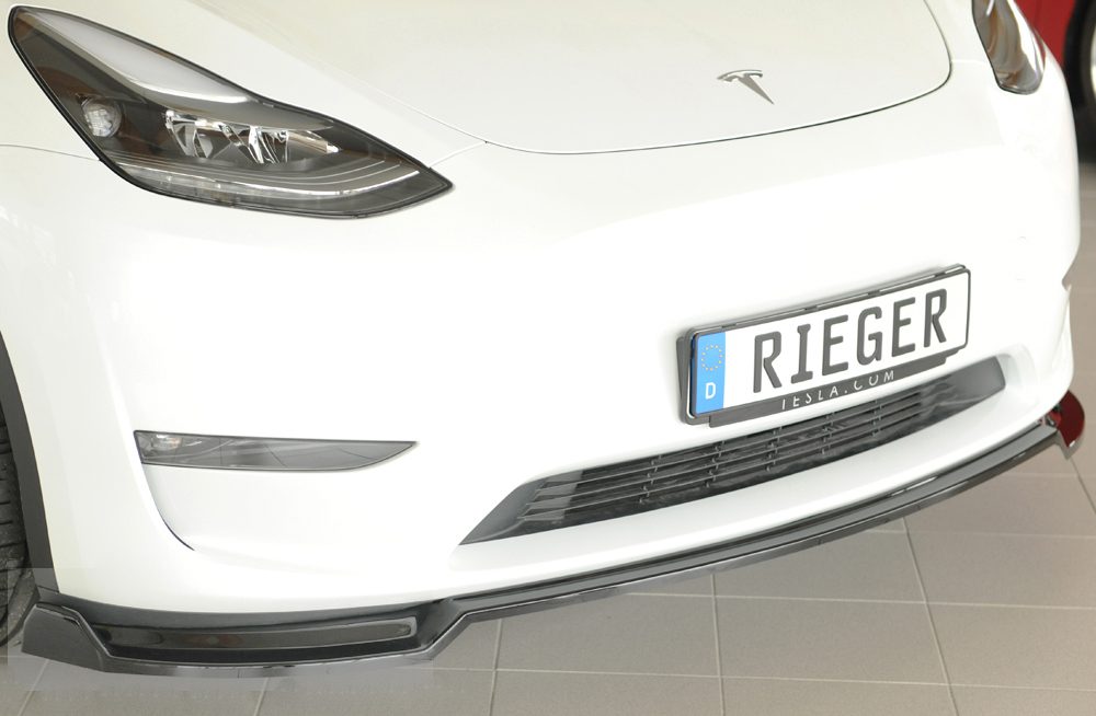 Splitter Rieger para Tesla Model Y (antes del facelift)