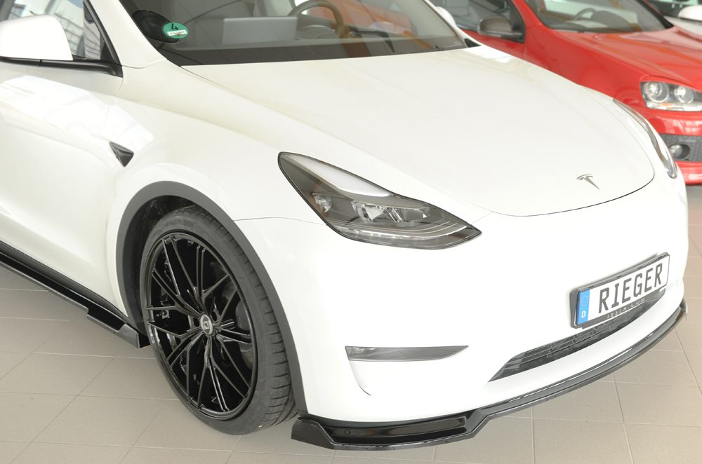 Splitter Rieger para Tesla Model Y (antes del facelift)