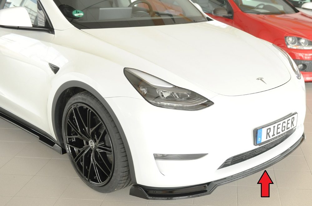 Splitter Rieger para Tesla Model Y (antes del facelift)