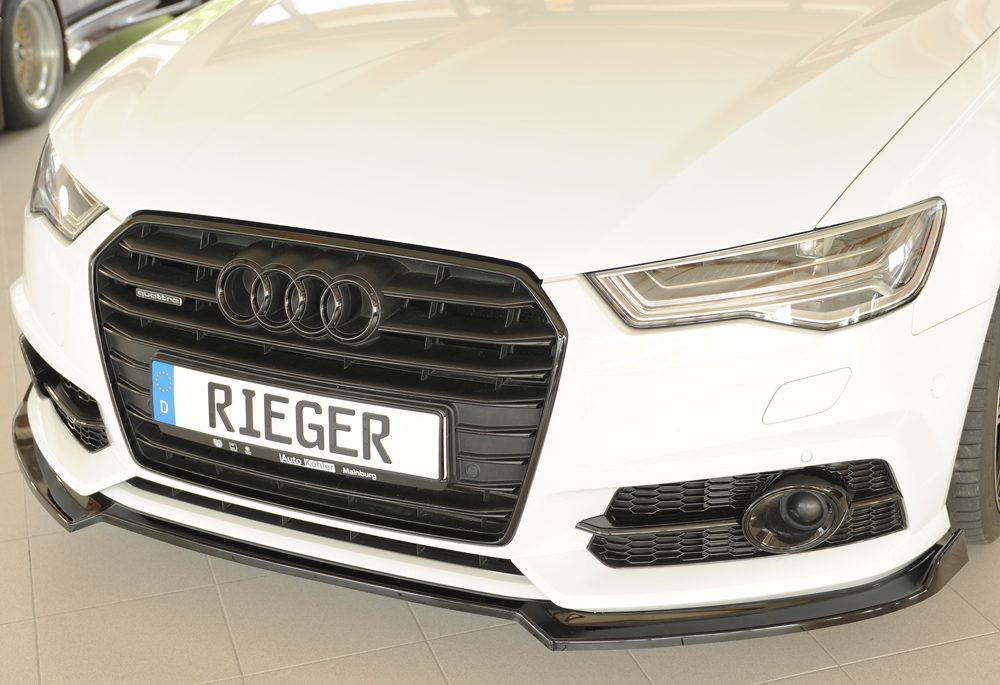Splitter Rieger para Audi A6/S6 C7 (después del facelift)