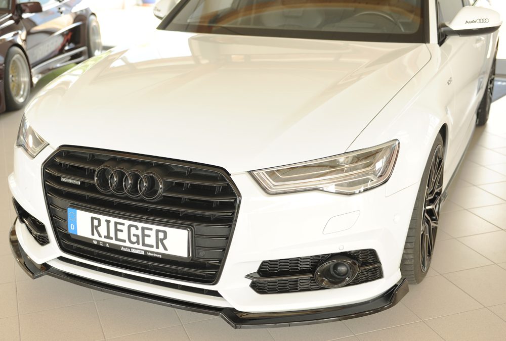 Splitter Rieger para Audi A6/S6 C7 (después del facelift)