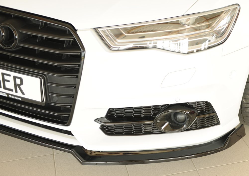 Splitter Rieger para Audi A6/S6 C7 (después del facelift)