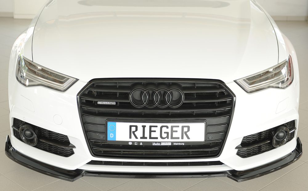 Splitter Rieger para Audi A6/S6 C7 (después del facelift)