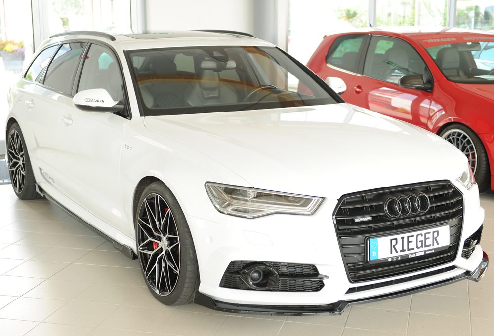Splitter Rieger para Audi A6/S6 C7 (después del facelift)