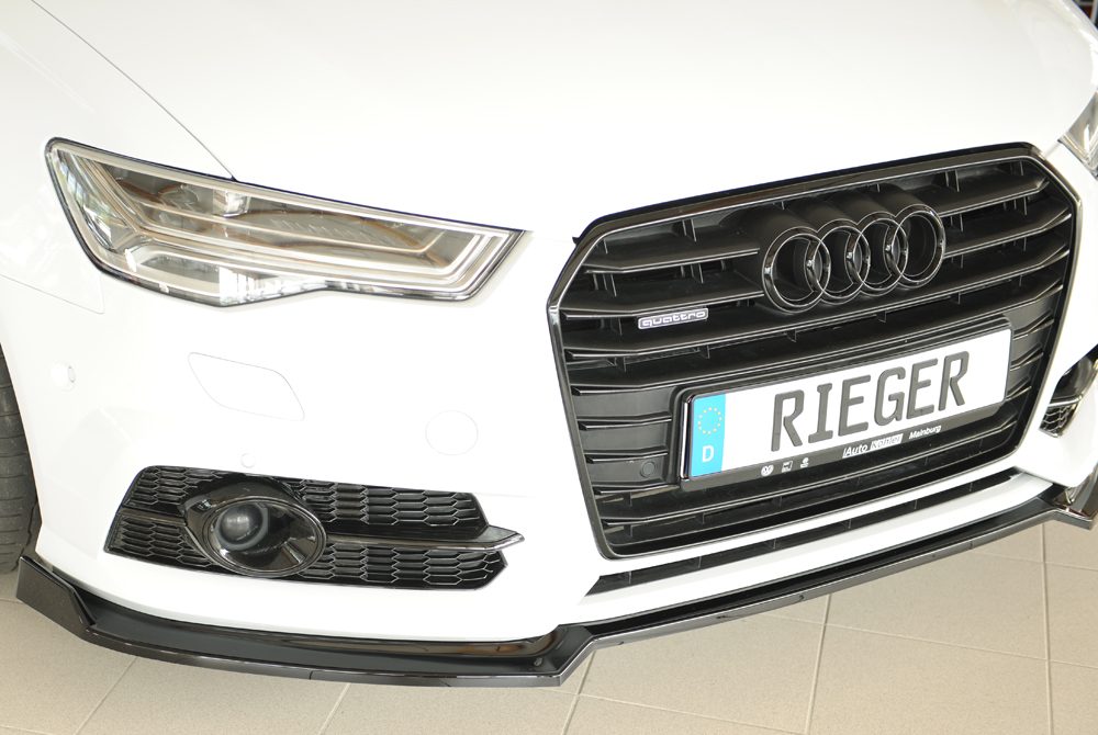 Splitter Rieger para Audi A6/S6 C7 (después del facelift)