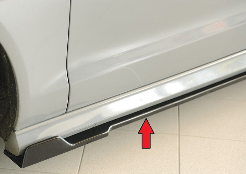 Extensión de talonera Rieger para Audi A6/S6 C7 (después del facelift)