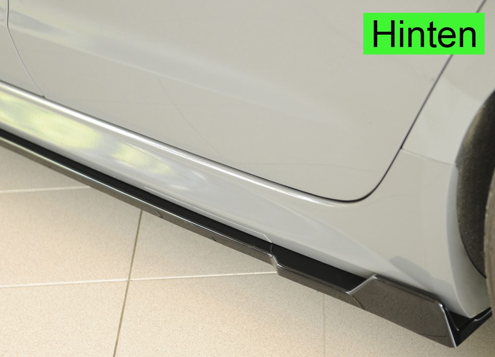 Extensión de talonera Rieger para Audi A6/S6 C7 (después del facelift)