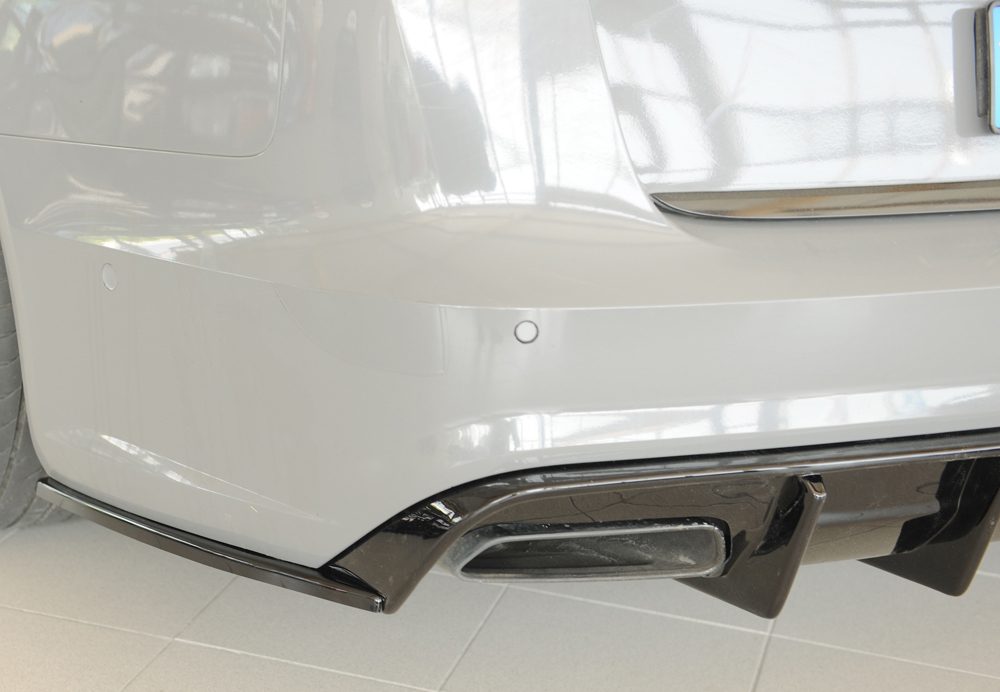 Splitter lateral trasero Rieger para Audi A6/S6 C7 (después del facelift)
