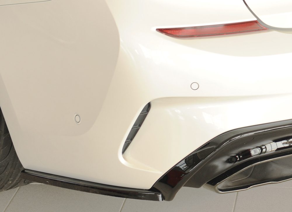 Splitter lateral trasero Rieger para BMW Serie 3 G20/G21 (antes del facelift) – para el difusor trasero Rieger (solo M340i / M340d)