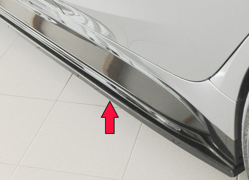 Extensión de talonera Rieger para BMW M3 G80/G81