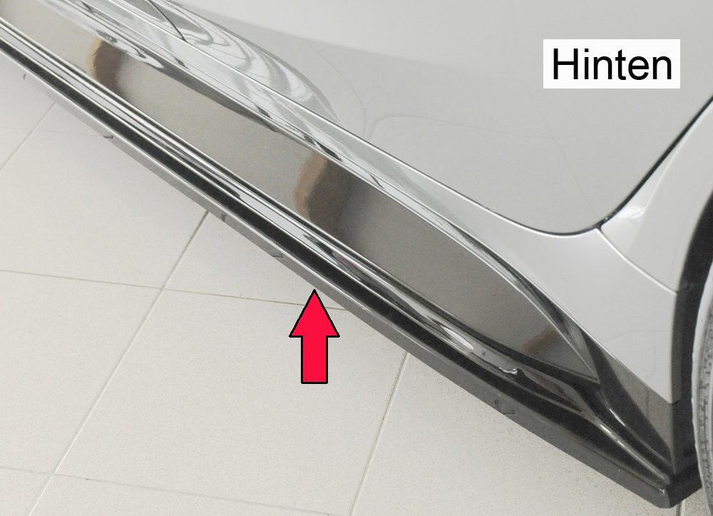 Extensión de talonera Rieger para BMW M3 G80/G81