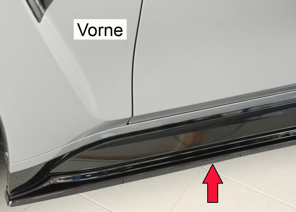 Extensión de talonera Rieger para BMW M3 G80/G81