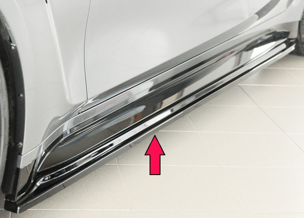 Extensión de talonera Rieger para BMW M3 G80/G81