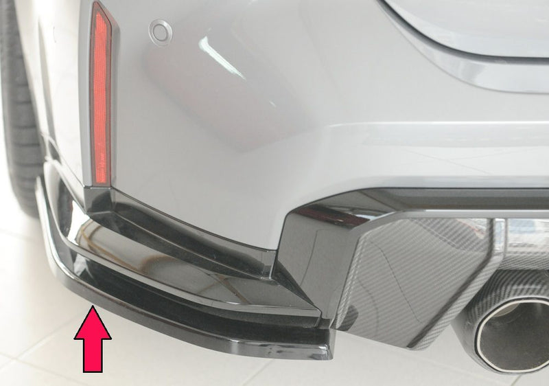 Splitter lateral trasero Rieger para BMW M3 G80/G81