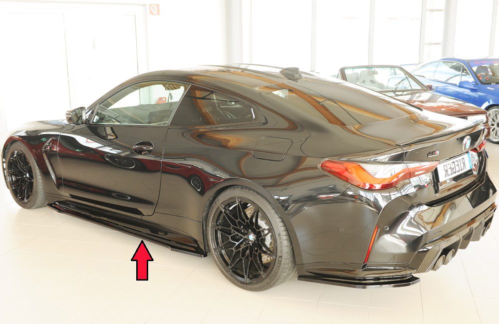 Extensión de talonera Rieger para BMW M4 G82/G83